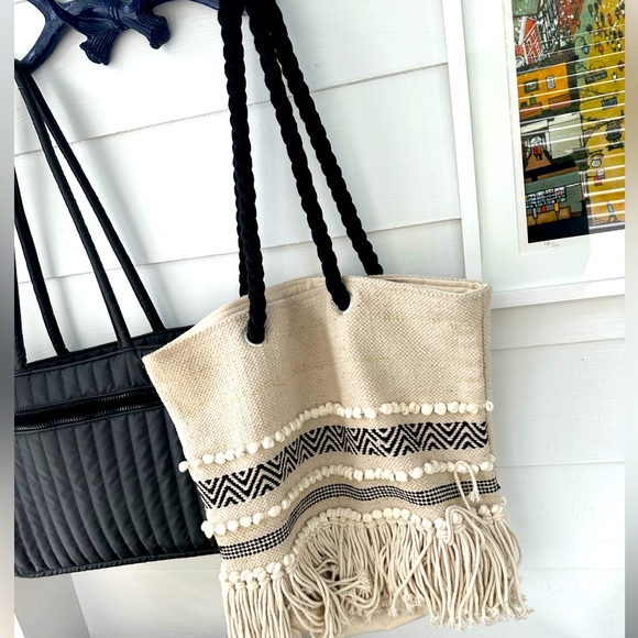 Boho was oversized beach bag - Picture 4 of 6